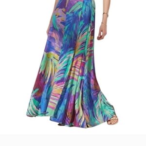 Soft Surroundings Vibrant A-Line Skirt